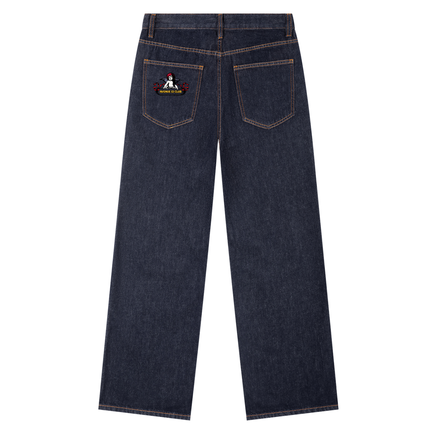 Heavyweight Straight Leg Denim Jeans