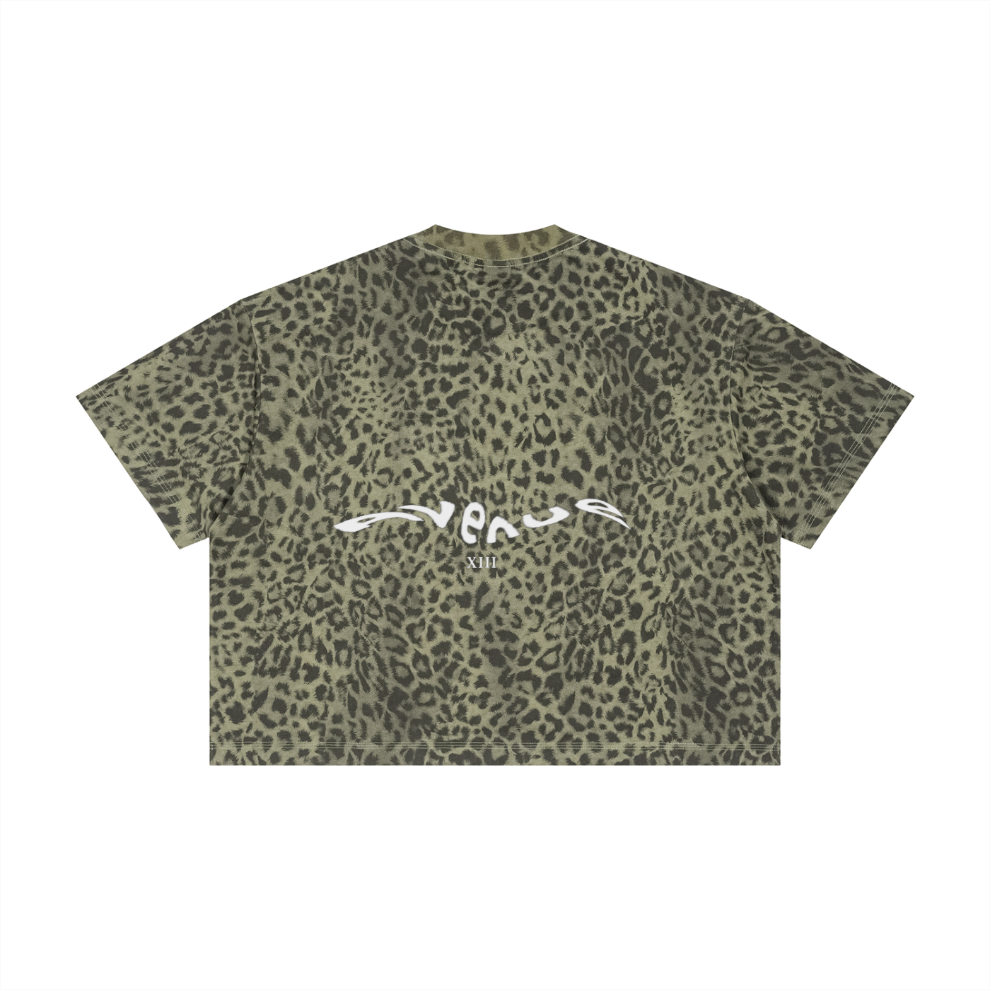 Avenue 13 District Unisex Leopard Print Shirt