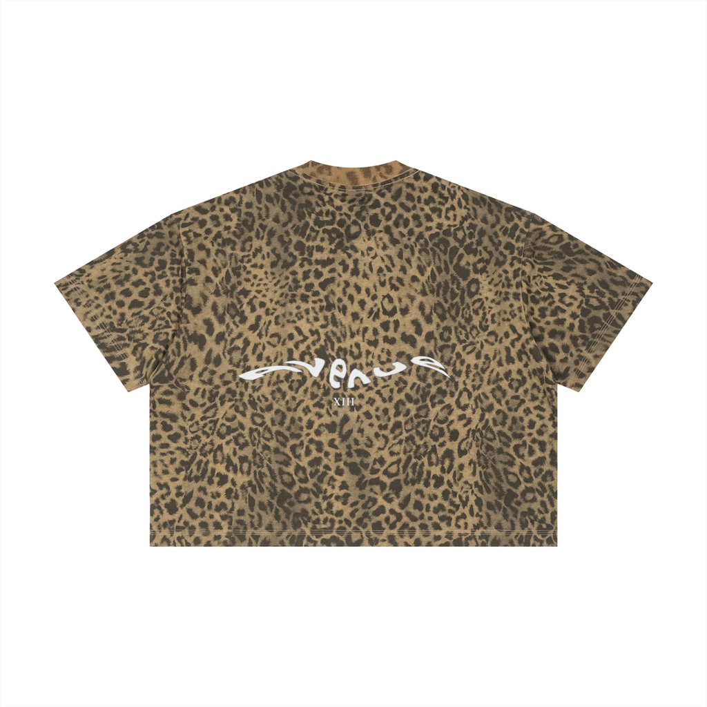 Avenue 13 District Unisex Leopard Print Shirt